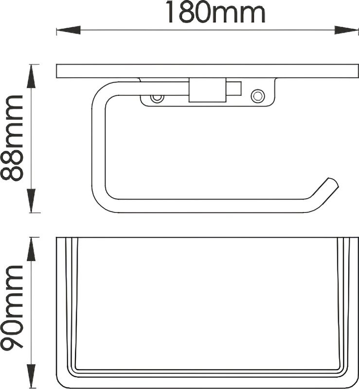 Набор Держатель Wasserkraft K-1325 + Ершик K-1117