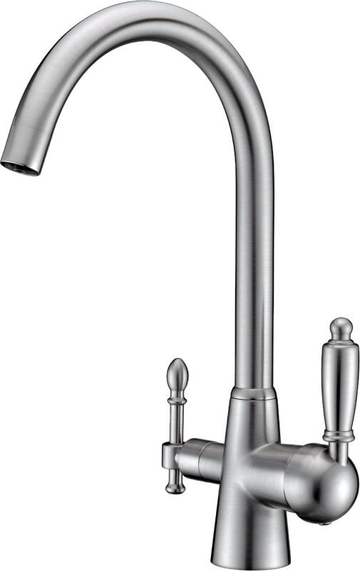 Смеситель для кухни Kaiser Vincent 31744-5 серебро