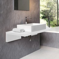 Столешница с раковиной Ravak L 120 белая
