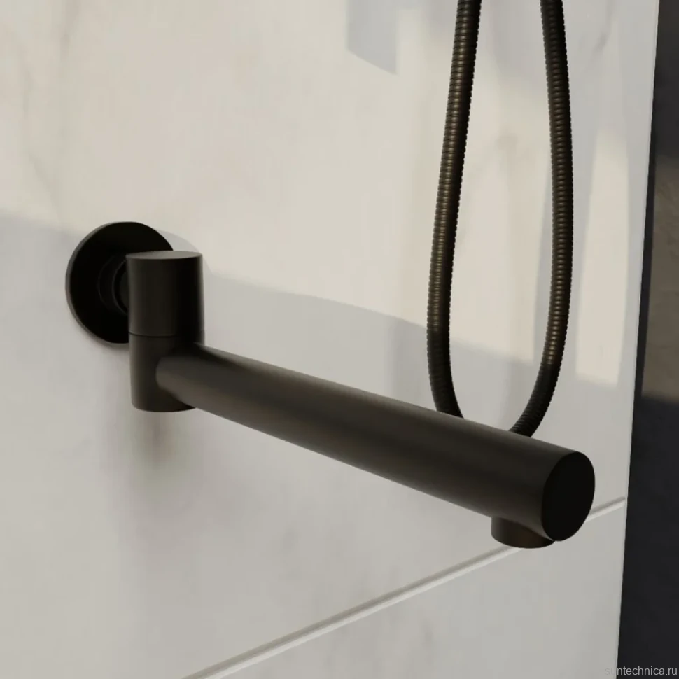 Душевой комплект RGW Shower Panels SP-55B С ВНУТРЕННЕЙ ЧАСТЬЮ, черный