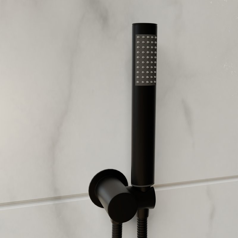 Душевой комплект RGW Shower Panels SP-55B С ВНУТРЕННЕЙ ЧАСТЬЮ, черный
