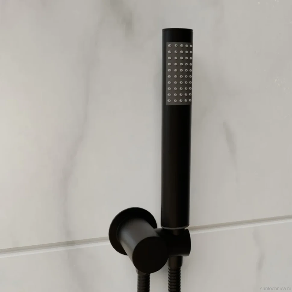 Душевой комплект RGW Shower Panels SP-55B С ВНУТРЕННЕЙ ЧАСТЬЮ, черный