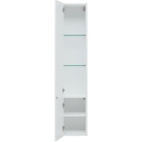 Шкаф пенал для ванной Allen Brau Reality 30 L белый матовый