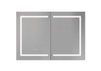 Зеркало-шкаф AQUATEK AQ7104-MLC 100 с подсветкой