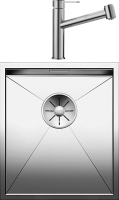 Комплект Мойка Blanco Zerox 340-U + Смеситель Ambis-S 523119 Комплект Мойка Blanco Zerox 340-U + Смеситель Ambis-S 523119
