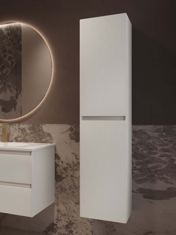 Шкаф-пенал для ванной Vincea Welle m.white soft-touch