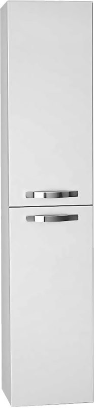 Шкаф-пенал для ванной Dreja Almi 35 белый глянец