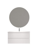 Мебель для ванной комнаты Sancos Snob R 100 Bianco, раковина CN7027