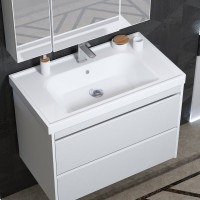 Тумба с раковиной Opadiris Фреш 80 белая