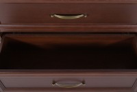 Тумба с раковиной ASB-Woodline Берта 85 орех антикварный