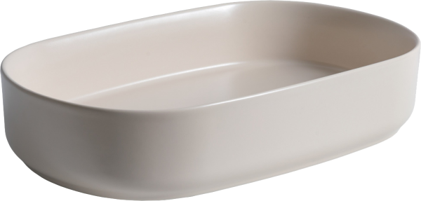 Накладная раковина Allen Brau Fantasy Oval 55x36, слоновая кость