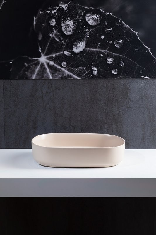 Накладная раковина Allen Brau Fantasy Oval 55x36, слоновая кость