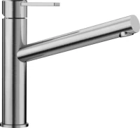 Комплект Мойка Blanco Subline 340/160-U темная скала, правая + Смеситель Ambis Ambis 523118