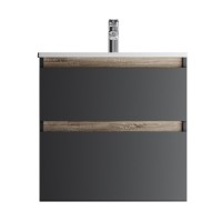 Тумба под раковину без столешницы AM.PM X-Joy 65, подвесная, черная матовая