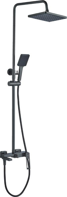 Душевая стойка Haiba HB24817-3 пепельный