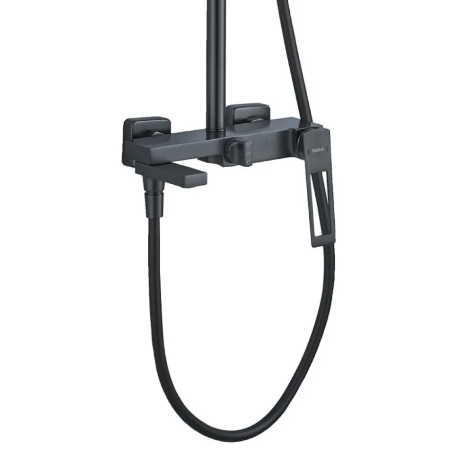 Душевая стойка Haiba HB24817-3 пепельный
