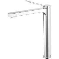 Смеситель для раковины-чаши Azario VISE высокий, хром (AZ-VQQ168R30C)