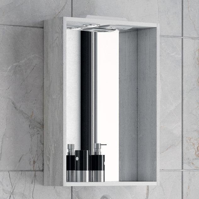 Зеркало Corozo Орегон 50 с подсветкой, пайн