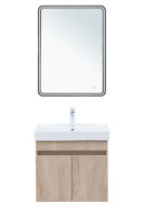 Мебель для ванной комнаты Aquanet Оптима 60 подвесная, дуб светлый