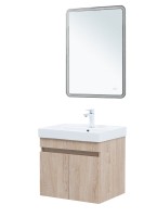 Мебель для ванной комнаты Aquanet Оптима 60 подвесная, дуб светлый