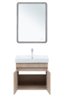 Мебель для ванной комнаты Aquanet Оптима 60 подвесная, дуб светлый
