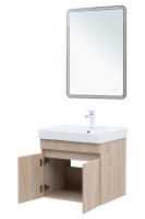 Мебель для ванной комнаты Aquanet Оптима 60 подвесная, дуб светлый
