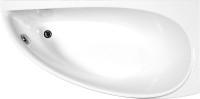 Акриловая ванна Ravak Avocado R 150x75 см, угловая, правая, пристенная, белая, асимметричная, на ножках