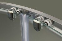 Душевой уголок BelBagno Uno -195 R 2 90 P Cr стекло текстурное
