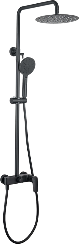 Душевая стойка AQUATEK AQ2060MB матовая черная