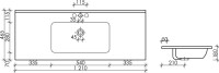 Мебельная раковина Ceramicanova Element CN7006MB
