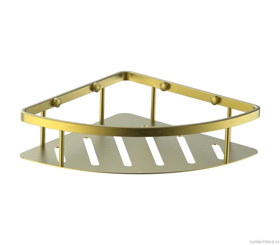 Полка Wonzon & Woghand WW-4132-BG брашированное золото