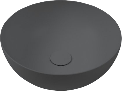 Накладная раковина Hatria Happy hour A0Y1VF08 антрацит