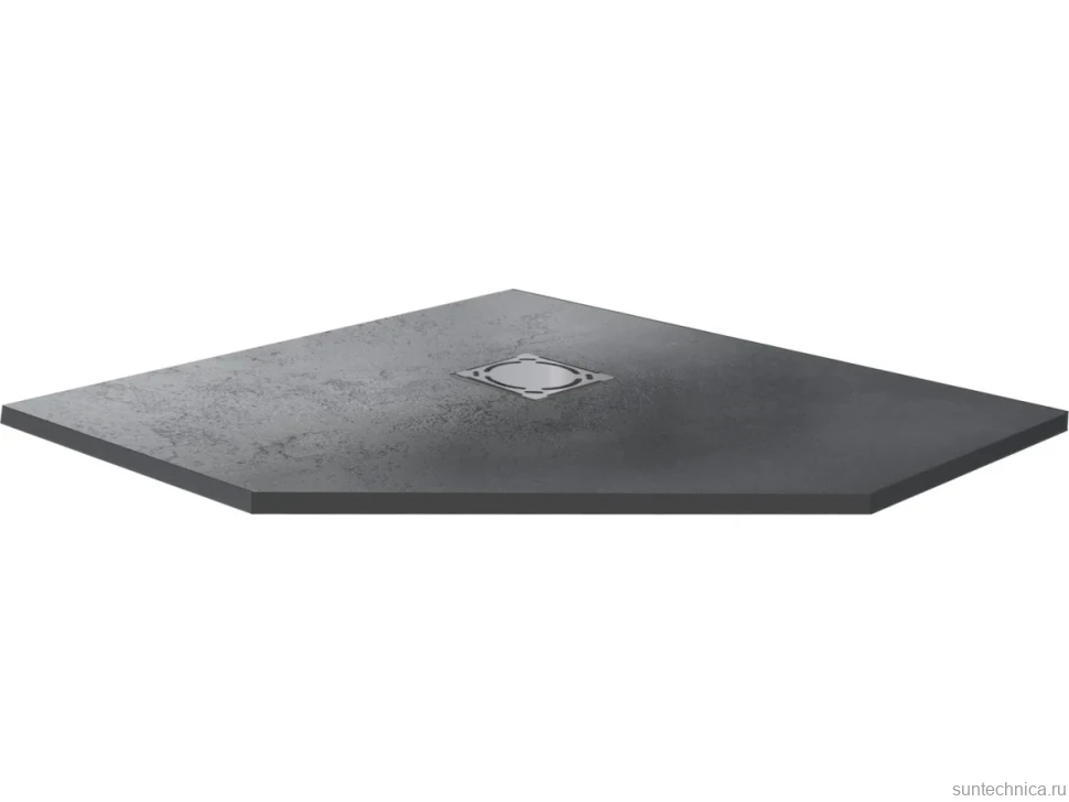 Поддон для душа RGW Stone Tray ST/T-0100G 100х100х2,5 графит