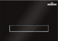 Комплект Унитаз подвесной безободковый Bell Pro Rimless 3301101R + Быстросъемное сиденье микролифт 33290100 + Система инсталляции для унитазов Relfix 38010010 + Кнопка смыва Relfix 3805003B глянцевая черная, хром