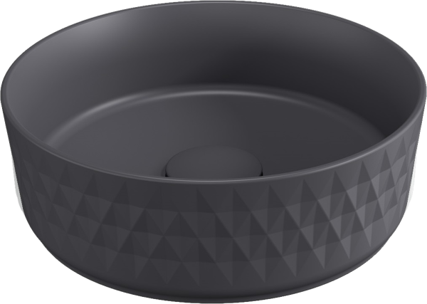 Накладная раковина Allen Brau Fantasy Romb 36, антрацит
