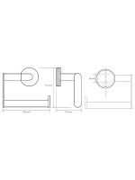 Держатель для туалетной бумаги Bemeta Stella 166112222 хром Держатель для туалетной бумаги Bemeta Stella 166112222 хром