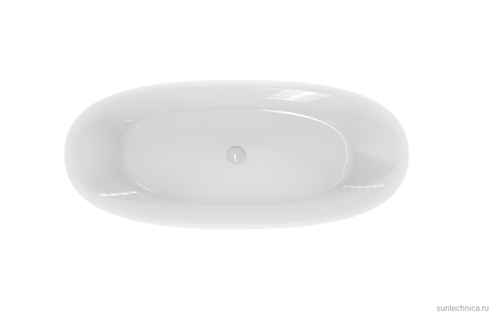 Ванна AQUAme акриловая отдельностоящая AQM3504GW