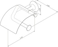 Держатель для туалетной бумаги AM.PM Like A80341500