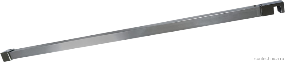 Душевая перегородка Abber Immer Offen AG61090 90 см, профиль хром, стекло прозрачное
