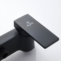 Гигиенический душ Rose R1805H-1 со смесителем, черный