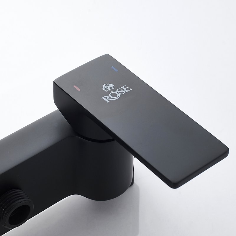 Гигиенический душ Rose R1805H-1 со смесителем, черный