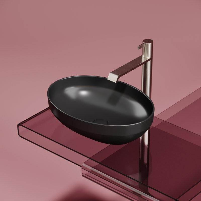 Накладная раковина Ceramicanova Element CN6056MB черная матовая