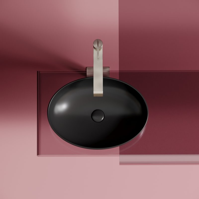 Накладная раковина Ceramicanova Element CN6056MB черная матовая