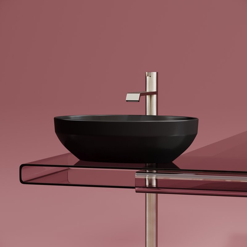 Накладная раковина Ceramicanova Element CN6056MB черная матовая