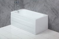 Акриловая ванна BelBagno BB101-130-70 130x70 см, пристенная (уценка: после реставрации)