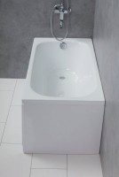 Акриловая ванна BelBagno BB101-130-70 130x70 см, пристенная (уценка: после реставрации)