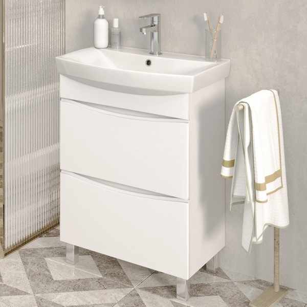 Тумба с раковиной Emmy Клермонт 60