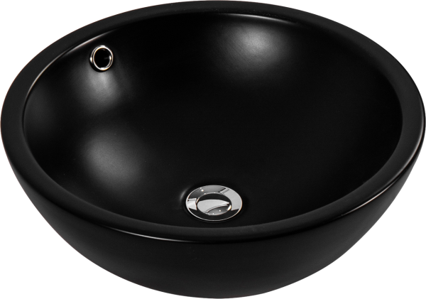 Накладная раковина AQUATEK AQ5354-MB матовая черная