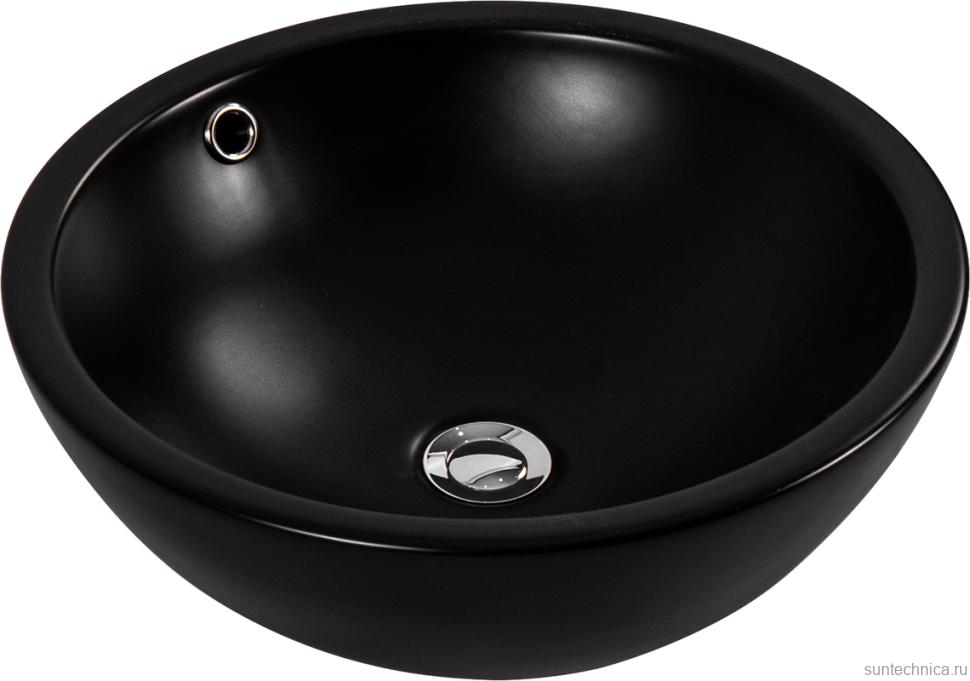 Накладная раковина AQUATEK AQ5354-MB матовая черная