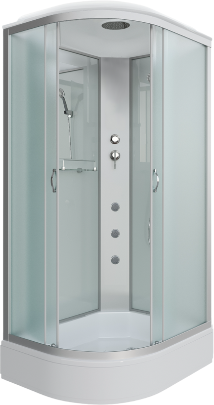 Душевая кабина Niagara Classic NG-33084-14RG 100х80 см, с гидромассажем
